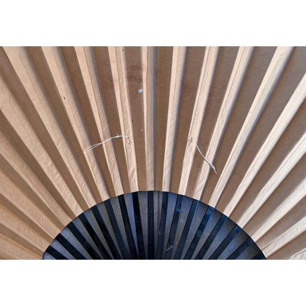 Large Chinese Wall Fan - Picture 3 of 4